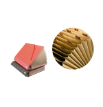 11937-CARPETA ACORDEON FUELLE FOLIO CARTON FORRADO GELTEX PLASTIFICADO BURDEOS MATE MARIOLA 0918BU