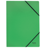 11954-CARPETA DE CARTON CON GOMAS Y SIN SOLAPAS A4 RECYCLE 100% VERDE LEITZ 39080055