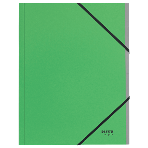 11962-CARPETA CLASIFICADORA DE CARTON 6 POSICIONES A4 RECYCLE 100% VERDE LEITZ 39140055