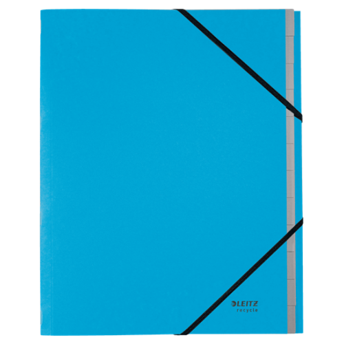11968-CARPETA CLASIFICADORA DE CARTON 12 POSICIONES A4 RECYCLE 100% AZUL LEITZ 39150035
