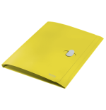 11974-CARPETA POLIPROPILENO 3 SOLAPAS Y CIERRE BROCHE GIRATORIO A4 RECYCLE AMARILLO LEITZ 46220015