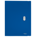 11979-CARPETA POLIPROPILENO 3 SOLAPAS Y CIERRE BROCHE GIRATORIO A4 RECYCLE AZUL LEITZ 46220035