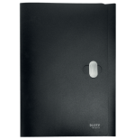 11982-CARPETA POLIPROPILENO 3 SOLAPAS Y CIERRE BROCHE GIRATORIO A4 RECYCLE NEGRO LEITZ 46220095