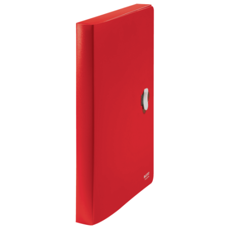 11986-CARPETA POLIPROPILENO DE PROYECTOS 38MM Y CIERRE BROCHE GIRATORIO A4 RECYCLE ROJO LEITZ 46230025