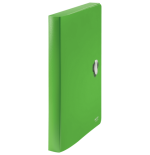 11990-CARPETA POLIPROPILENO DE PROYECTOS 38MM Y CIERRE BROCHE GIRATORIO A4 RECYCLE VERDE LEITZ 46230055