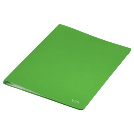 12009-CARPETA POLIPROPILENO CON 20 FUNDAS A4 RECYCLE VERDE LEITZ 46760055