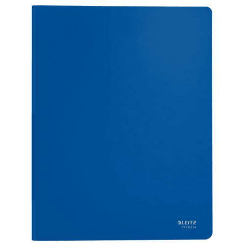 12016-CARPETA POLIPROPILENO CON 40 FUNDAS A4 RECYCLE AZUL LEITZ 46770035