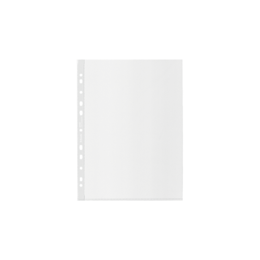 12034-CAJA 50 FUNDAS POLIPROPILENO MULTITALADRO REFORZADA PIEL NARANJA A4 RECYCLE 100 MICRAS ESSELTE 627501