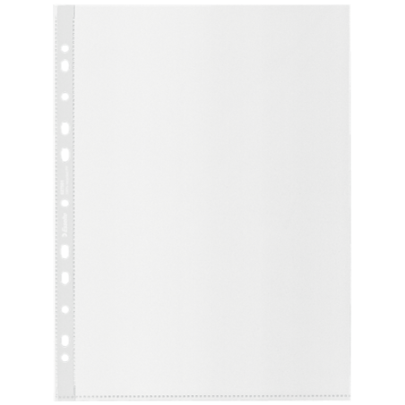 12034-CAJA 50 FUNDAS POLIPROPILENO MULTITALADRO REFORZADA PIEL NARANJA A4 RECYCLE 100 MICRAS ESSELTE 627501