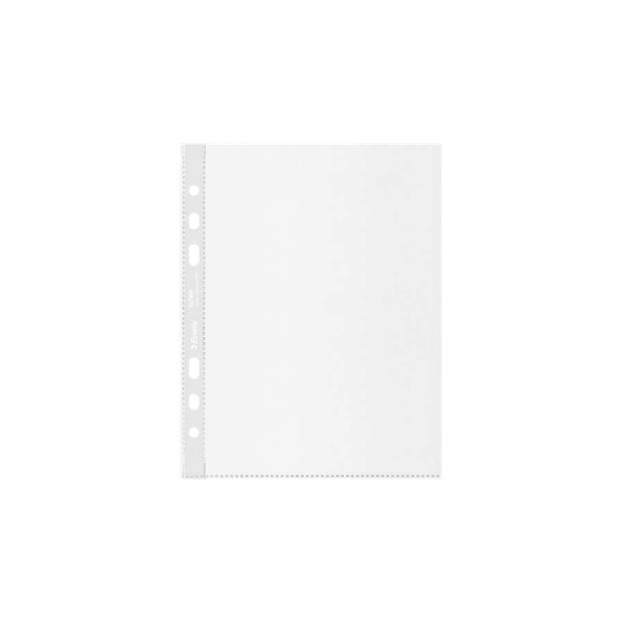 12042-CAJA 100 FUNDAS POLIPROPILENO MULTITALADRO REFORZADA PIEL NARANJA A5 RECYCLE 70 MICRAS ESSELTE 627495