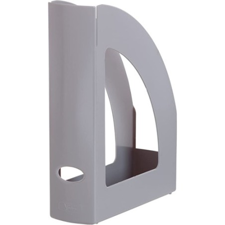 12129-REVISTERO ECOGREEN BLANCO 100% RECICLADO Y RECICLABLE A4 Y FOLIO 250X80X320 MM GRIS ARCHIVO 2000 2003 GS