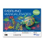 12155-BLOC 42 HOJAS MANUALIDADES SURTIDO PAPELES CREATIVOS FABRIANO S0400001