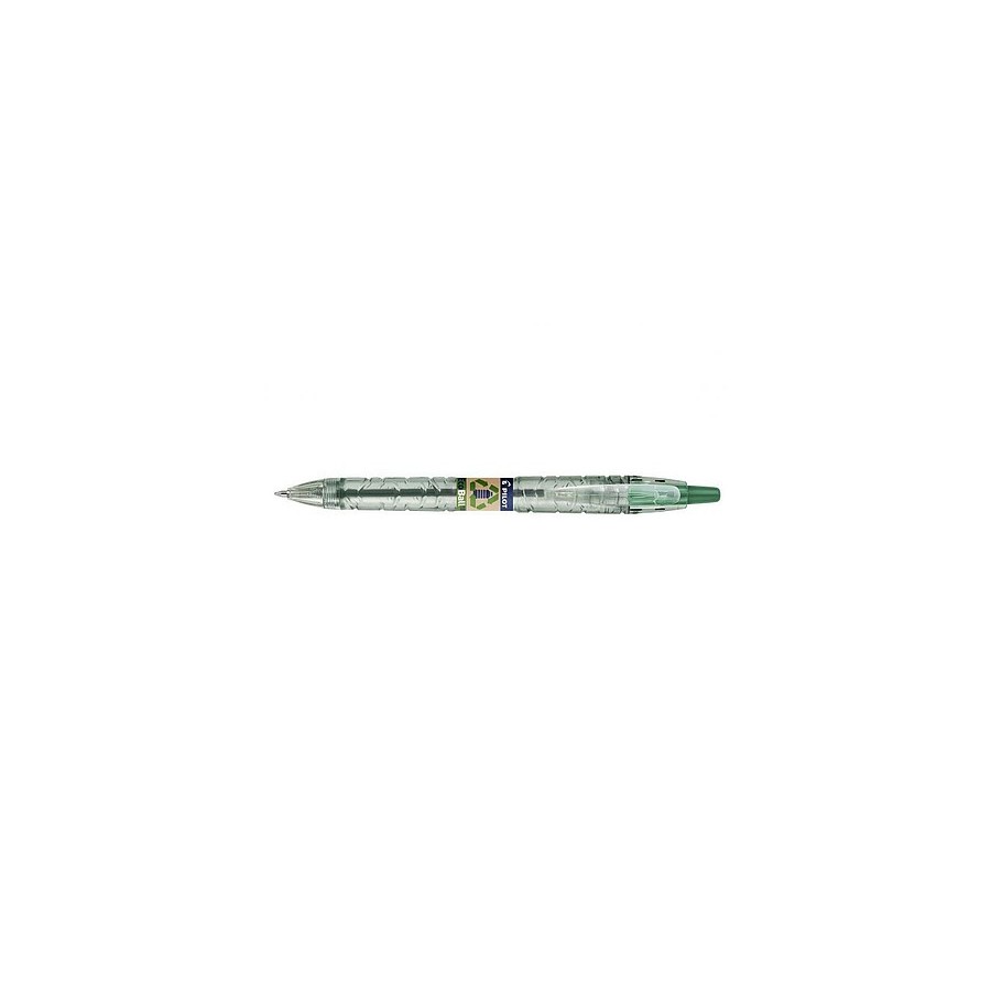 12176-BOLIGRAFO ECOBALL BASE ACEITE 1.0 MM VERDE PILOT BP-B2PEB-M-G-BG