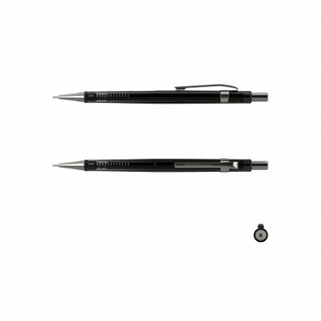 PORTAMINAS NEGRO POINTER 0.5 MM, HB ERICH KRAUSE 22005