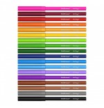 12205-CAJA 18 ROTULADORES SUPER LAVABLES COLORES SURTIDOS ARTBERRY 33051