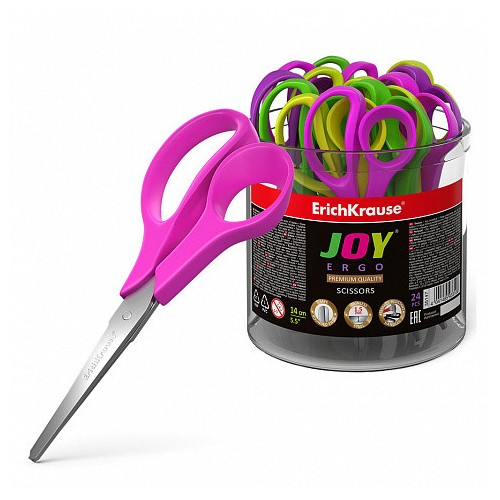 12210-TIJERA JOY ERGO, 14 CM ERICH KRAUSE 35147