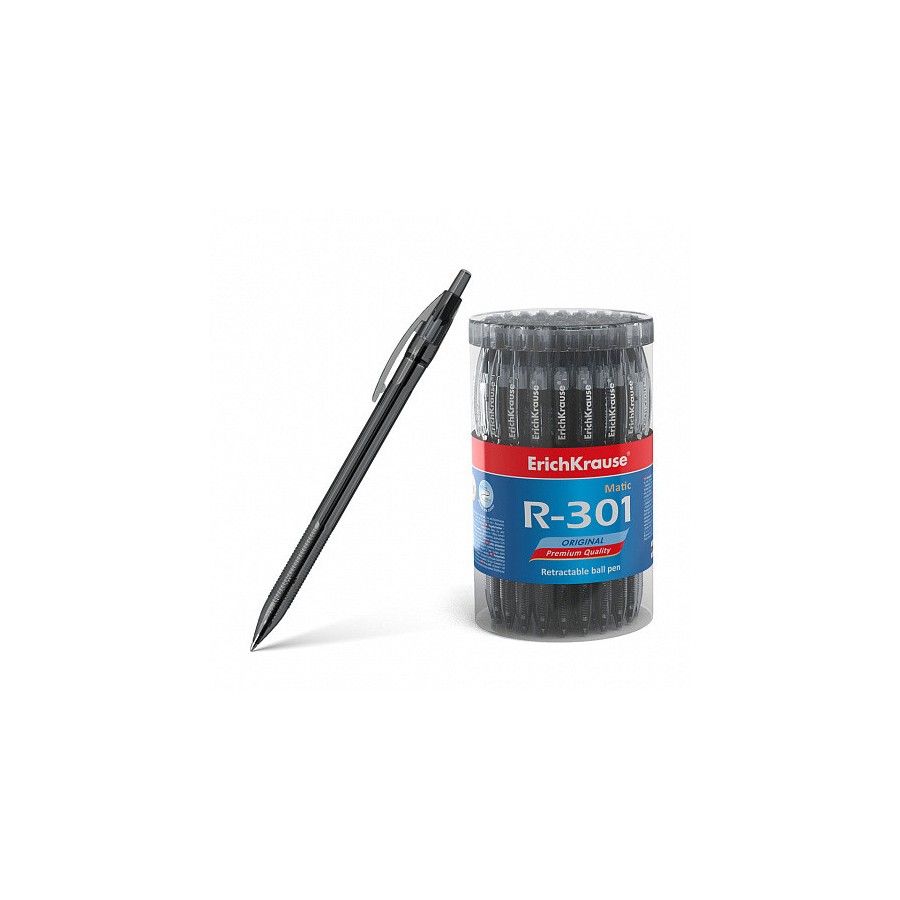 12234-BOLIGRAFO DE BOLA AUTOMATICO R-301 ORIGINAL MATIC 0.7, COLOR DE LA TINTA: NEGRO ERICH KRAUSE 46765