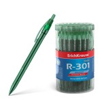 12238-ErichKrause 46767 boligrafo Verde Boligrafo de punta retractil con pulsador 60 pieza(s)