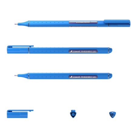 12247-FINELINER LIQUID F-20, COLOR DE LA TINTA AZUL ERICH KRAUSE 47969