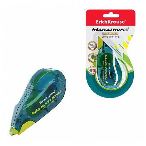12266-BLISTER CINTA CORRECTORA MARATHON, 5MM X 12M ERICH KRAUSE 53200