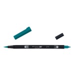 12310-ROTULADOR DOBLE PUNTA PINCEL DUAL BRUSH-379 - COLOR JADE GREEN. TOMBOW ABT-379