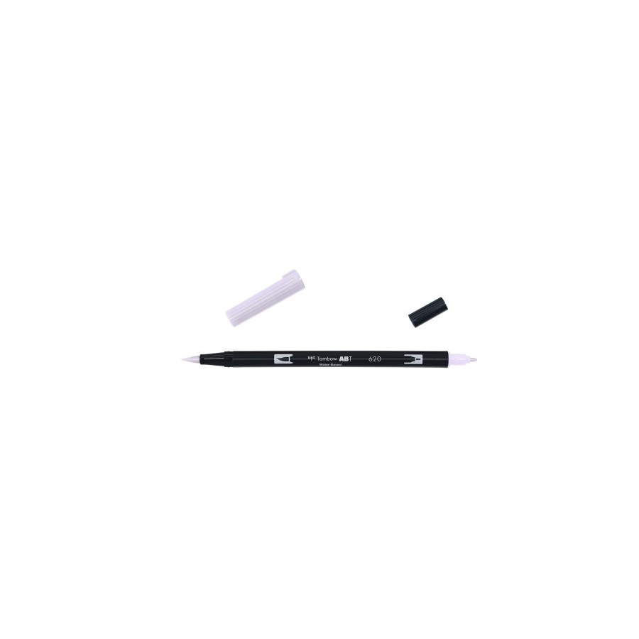 12320-ROTULADOR DOBLE PUNTA PINCEL DUAL BRUSH-620 - COLOR LILAC. TOMBOW ABT-620