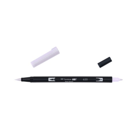 12320-ROTULADOR DOBLE PUNTA PINCEL DUAL BRUSH-620 - COLOR LILAC. TOMBOW ABT-620