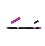12324-ROTULADOR DOBLE PUNTA PINCEL DUAL BRUSH-685 - COLOR DEEP MAGENTA. TOMBOW ABT-685