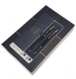 12359-SET DUO PUMA + BOLIGRAFO IM LACA NEGRO GT PARKER 2093216