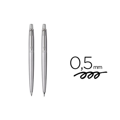 12362-SET JOTTER. DUO BOLIGRAFO + PORTAMINAS ACERO CT PARKER 2093256