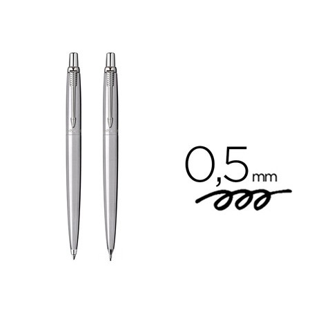 12362-SET JOTTER. DUO BOLIGRAFO + PORTAMINAS ACERO CT PARKER 2093256