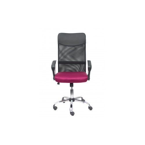 12381-SILLA GONTAR RESPALDO MALLA NEGRO ASIENTO GRANATE PIQUERAS Y CRESPO 31BM8403D933CRRP