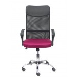 12381-SILLA GONTAR RESPALDO MALLA NEGRO ASIENTO GRANATE PIQUERAS Y CRESPO 31BM8403D933CRRP