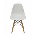 12390-PACK 4 SILLAS PRIEGO COLOR BLANCO PIQUERAS Y CRESPO PACK4352PTBL