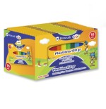 PLASTILINA 12 COLORES BARRITAS 12,5 GRS UD BISMARK 327751