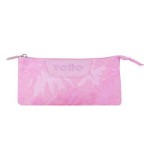 12457-ESTUCHE ESCOLAR TRES COMPARTIMENTOS PALMERAS ROSAS - TABLERO TOTTO AC52ECO012-2210Z-8IE