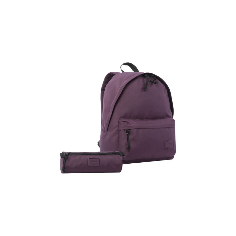 PACK MOCHILA + ESTUCHE COLOR MORADO - KALEX TOTTO MA04COM093-22200-M50