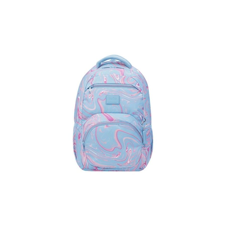12480-MOCHILA ECO-FRIENDLY ESTAMPADO VERDE Y ROSA - TRACER 4 TOTTO MA04TRC004-2210G-3JX