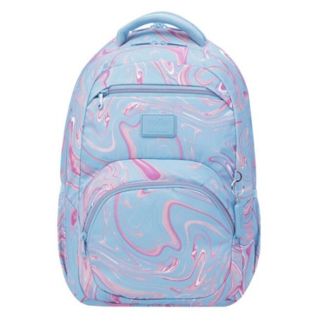 12480-MOCHILA ECO-FRIENDLY ESTAMPADO VERDE Y ROSA - TRACER 4 TOTTO MA04TRC004-2210G-3JX
