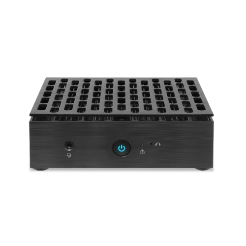 12487-Aopen DE3650-S N6210 mini PC IntelR CeleronR N 4 GB DDR4-SDRAM 64 GB eMMC Windows 10 IoT Negro