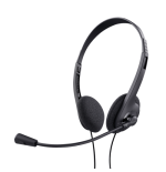 Trust 24659 auricular y casco Auriculares Alambrico Diadema Llamadas/Musica Negro