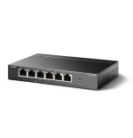 12541-TP-Link TL-SF1006P switch No administrado Fast Ethernet (10/100) Energia sobre Ethernet (PoE) Negro