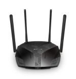 12548-Mercusys MR80X router inalambrico Gigabit Ethernet Doble banda (2,4 GHz / 5 GHz) Negro