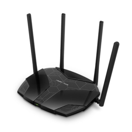 12549-Mercusys MR80X router inalambrico Gigabit Ethernet Doble banda (2,4 GHz / 5 GHz) Negro