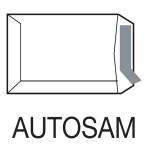 1261-CAJA 250 BOLSAS DIN C4 (229X324) OFSSET BLANCO 100 GRS. V.D. 50X110 B.220 D.20 AUTOSAM AUTOADHESIVO CON TIRA SILICO