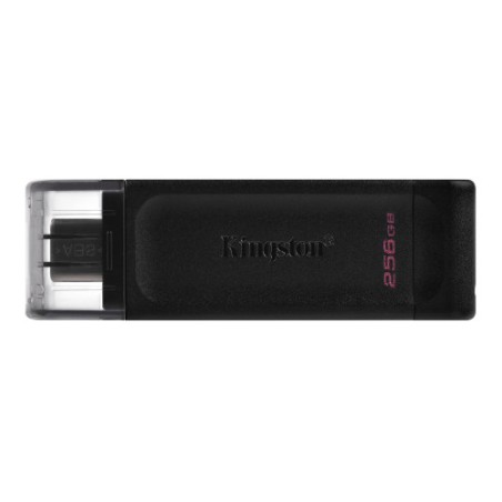 12611-Kingston Technology 70 unidad flash USB 256 GB USB Tipo C 3.2 Gen 1 (3.1 Gen 1) Negro