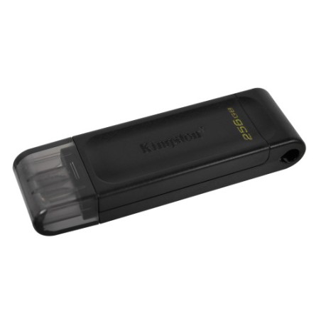 12612-Kingston Technology 70 unidad flash USB 256 GB USB Tipo C 3.2 Gen 1 (3.1 Gen 1) Negro