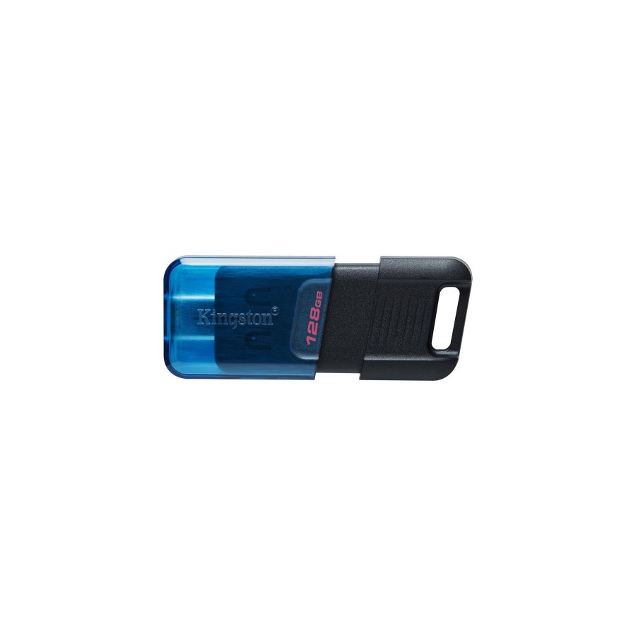Kingston Technology DataTraveler 80 unidad flash USB 128 GB USB Tipo C 3.2 Gen 1 (3.1 Gen 1) Negro, Azul