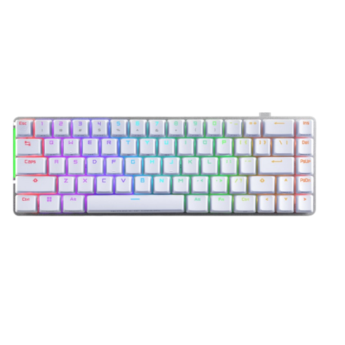 TECLADO ASUS ROG FALCHION ACE WHITE (BLANCO)