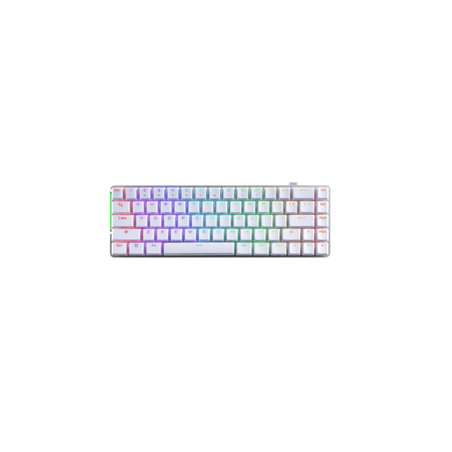 TECLADO ASUS ROG FALCHION ACE WHITE (BLANCO)
